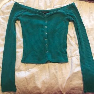 Off the shoulder top